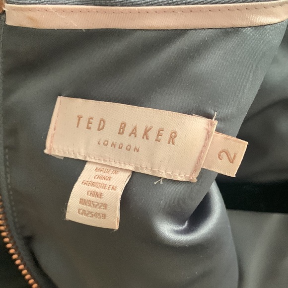 Ted Baker Tie the Knot Pearl Embellished Skater Dress - Picture 12 of 14